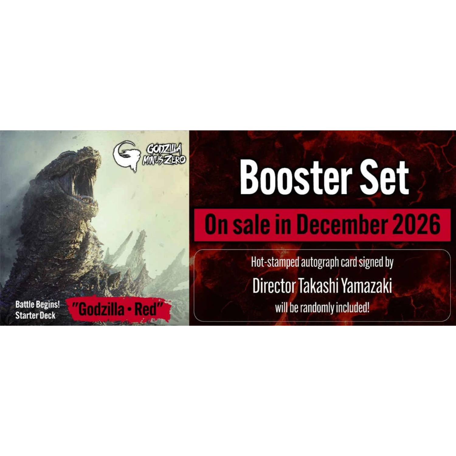 Godzilla Card Game: Godzilla Minus Zero - Booster Box (PREORDER