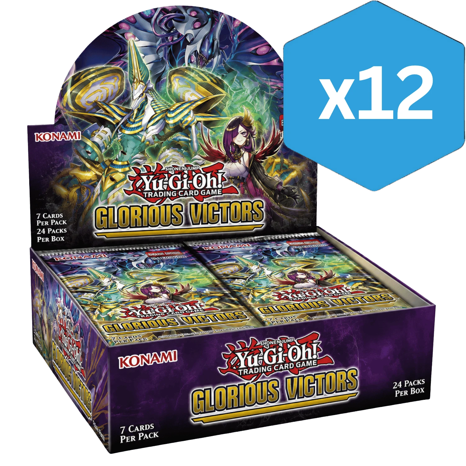 Yu-Gi-Oh!: Glorious Victors - Booster Box 1st Edition (Sealed Case