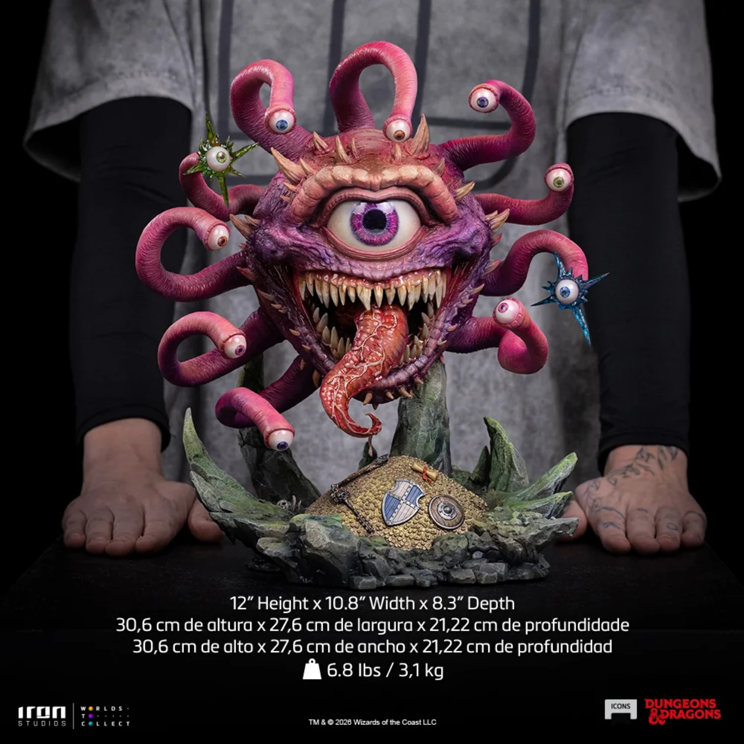 Dungeons & Dragons: Beholder D&DHAS143526-IC - Icons Statue