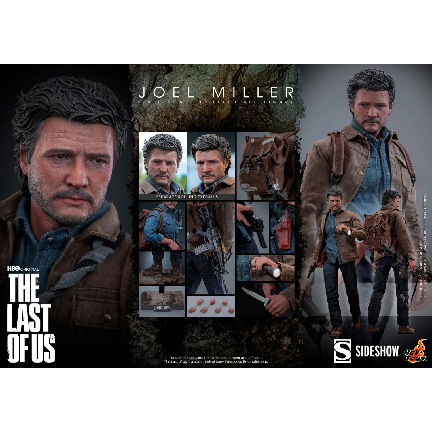 ホットトイズ 1/6THE LAST OF US ジョエル・ミラー TMS160 ホット