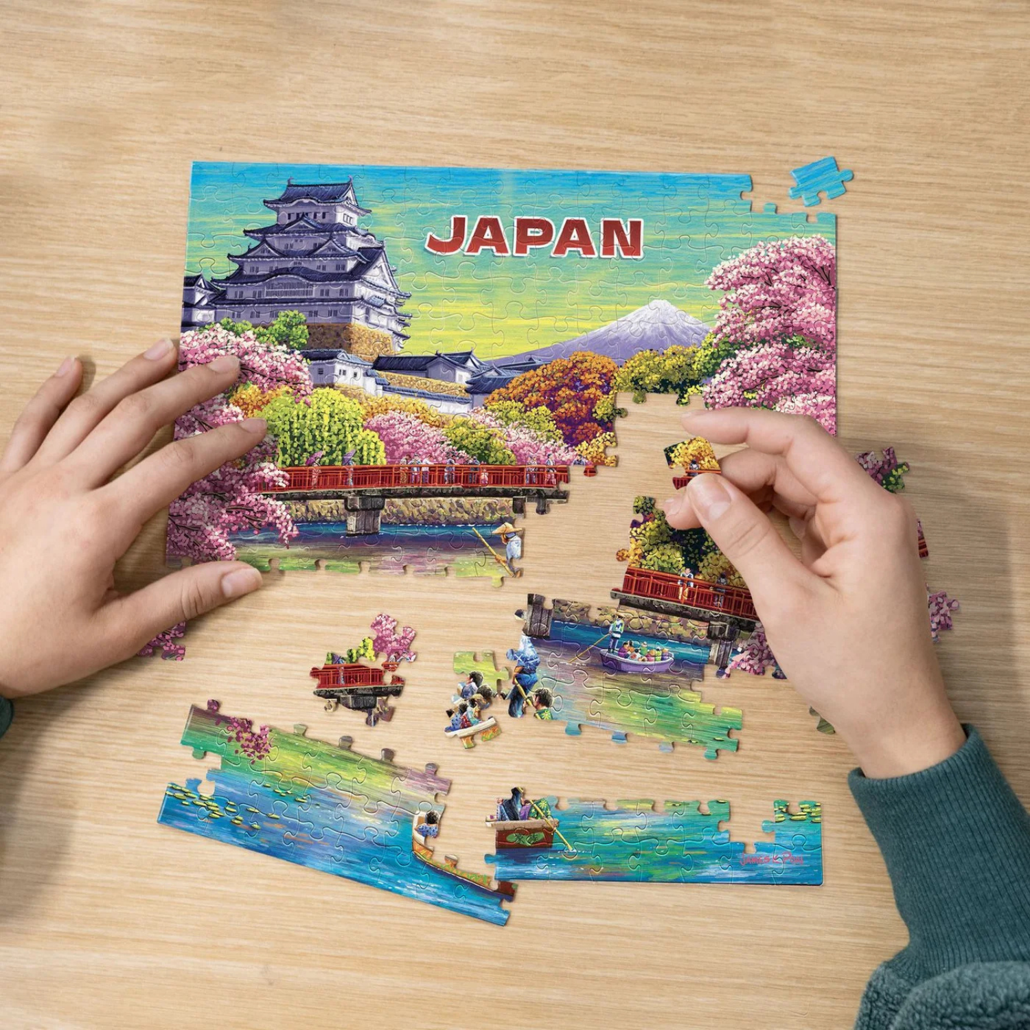 Boardwalk Puzzle Company: Japan - Personal Puzzle (210pcs) - Game