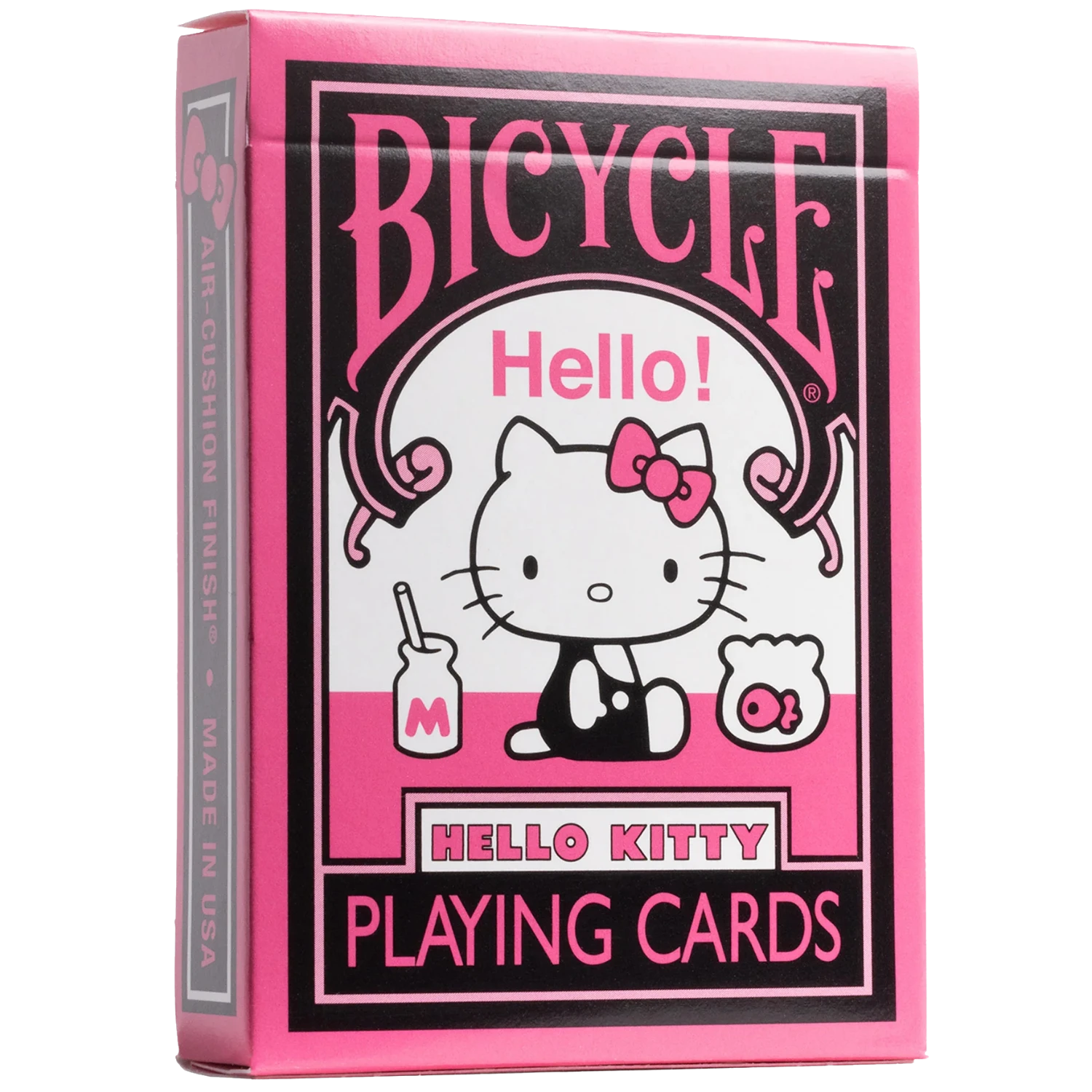 Bicycle Playing Cards: Hello Kitty (Black & Pink) - Game Nerdz