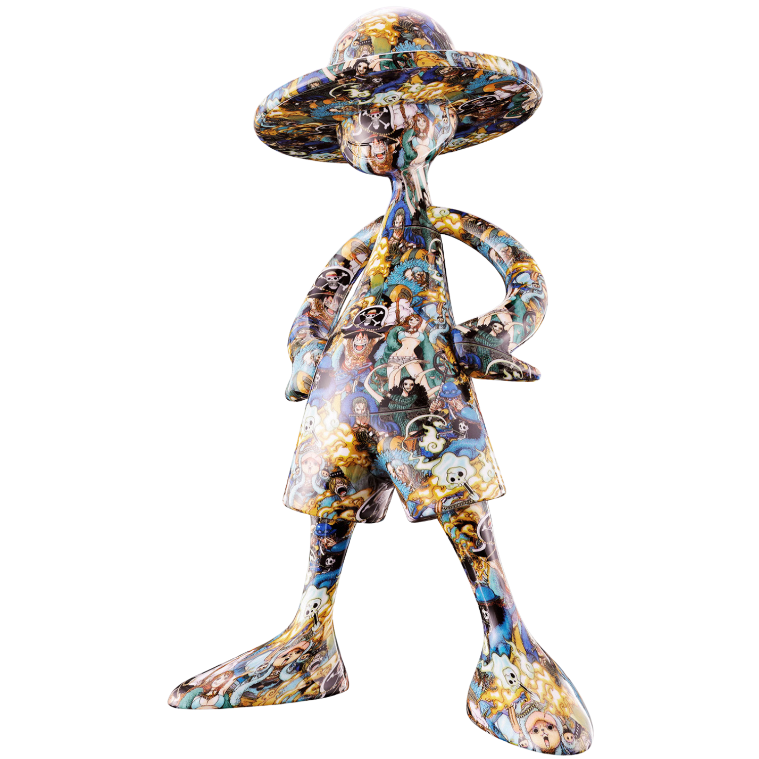 One Piece: Luffy's ArtCanvas 20th Anniversary - TAMASHII NATIONS 1