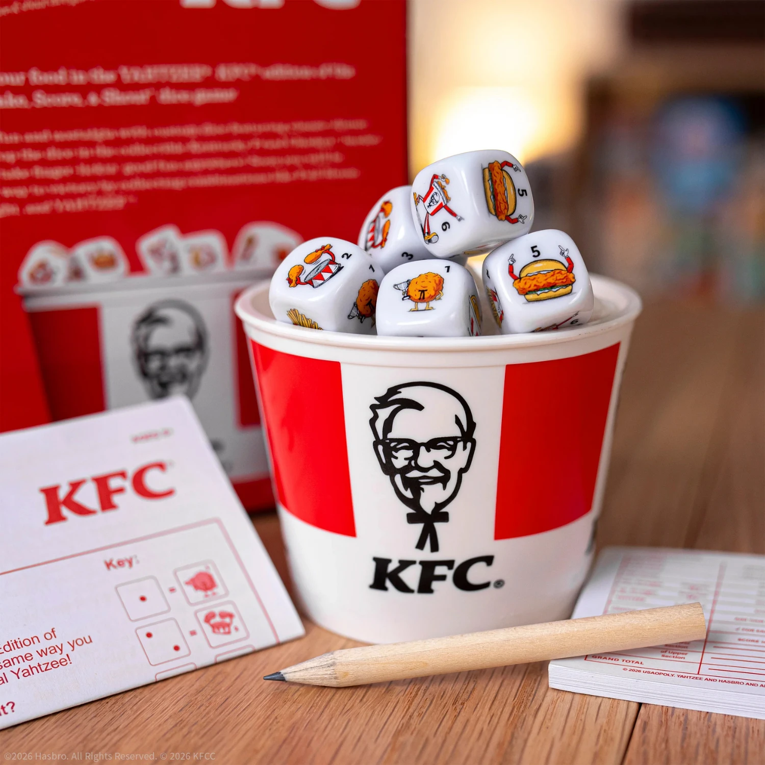 Yahtzee: KFC Edition - Game Nerdz