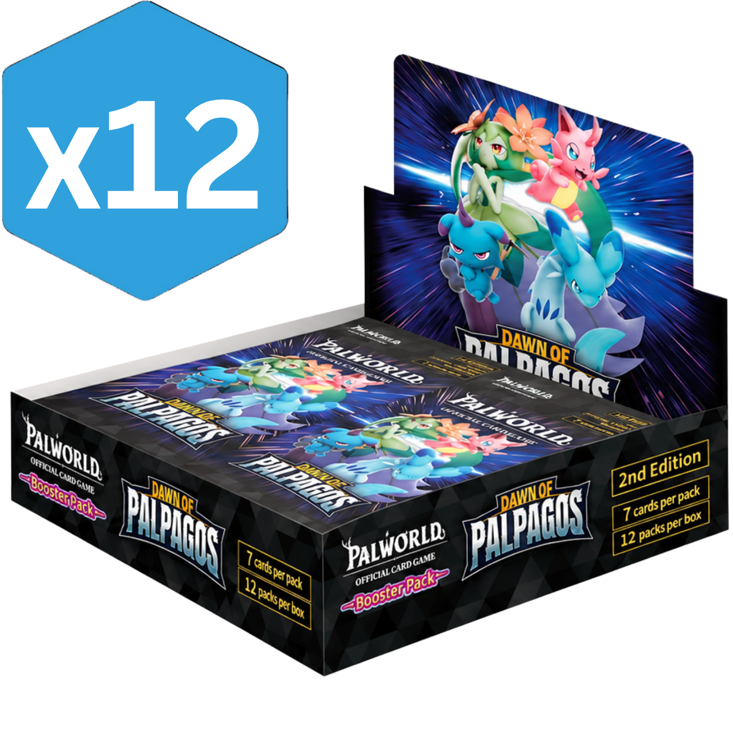Palworld Official Card Game: Dawn of Palpagos - Booster Box 2nd