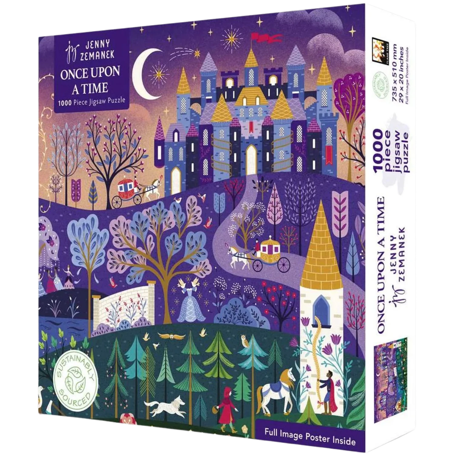 Once Upon a Time ジグソーパズル Jenny Zemanek: Once Upon A Time - Puzzle (1000pcs) - Game Nerdz
