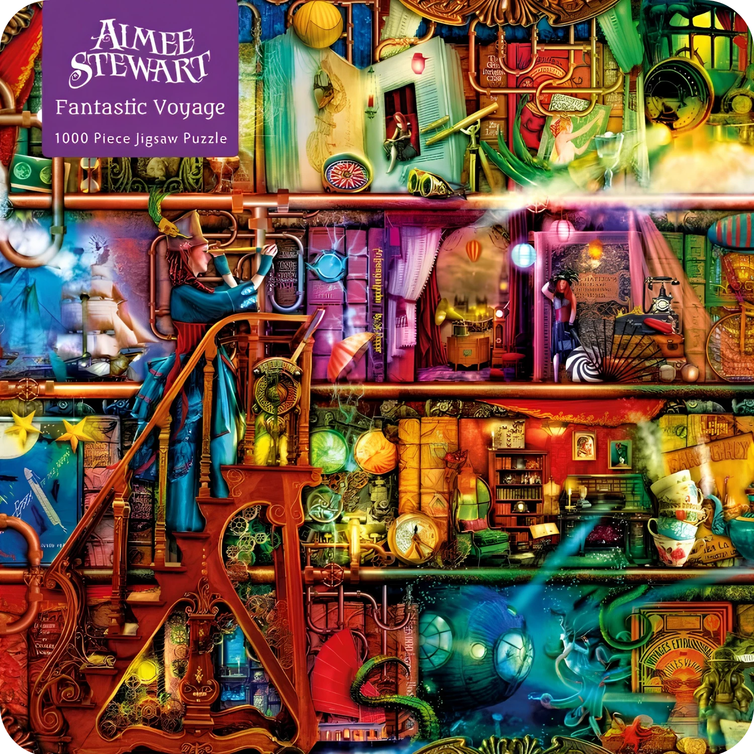 Aimee Stewart: Fantastic Voyage - Puzzle (1000pcs) - Game Nerdz