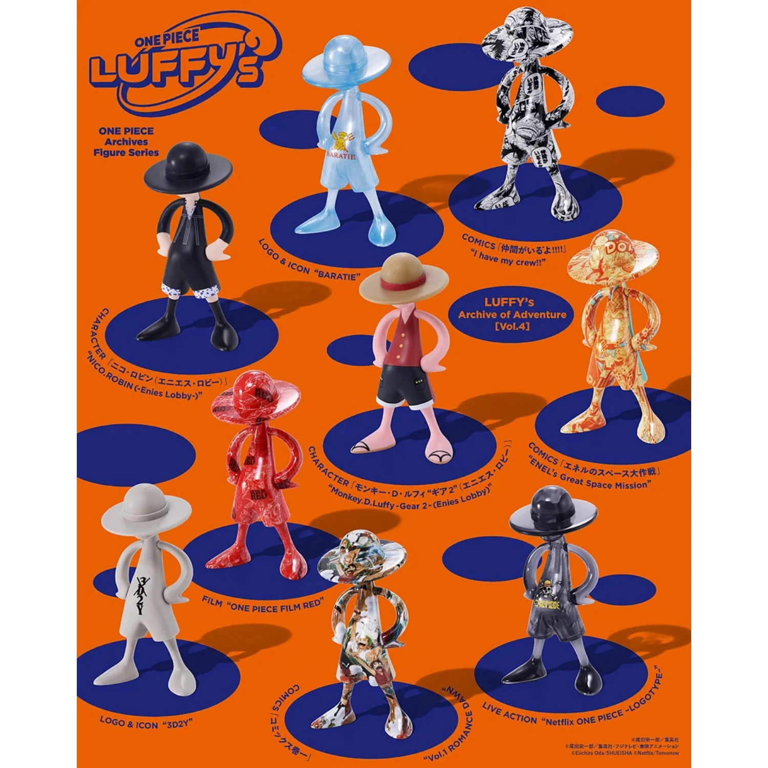 One Piece: Luffy's Archive of Adventure Vol.4 - TAMASHII NATIONS