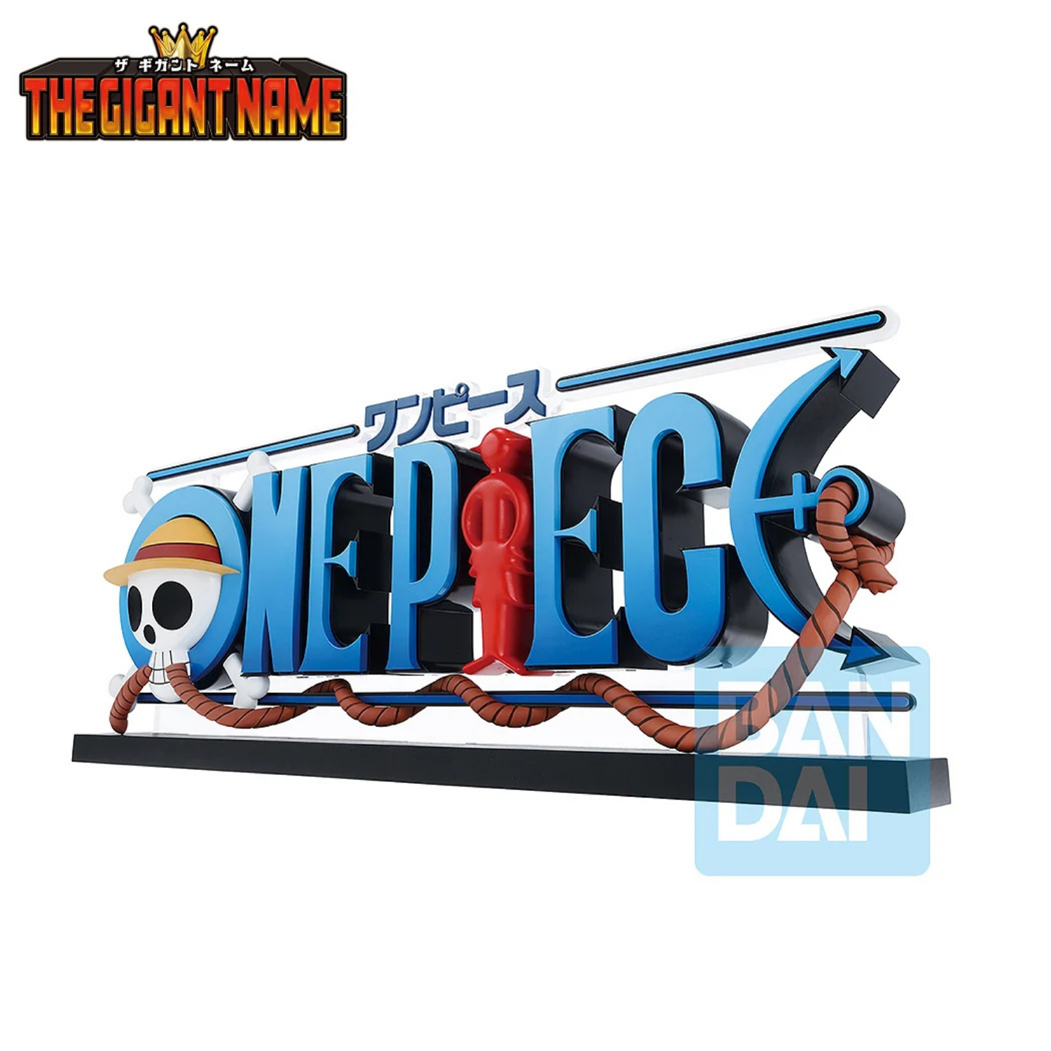 ONE PIECE ロゴディスプレイ　ギガントネーム One Piece: The Gigant Name (Impact Log) - Ichibansho Figure