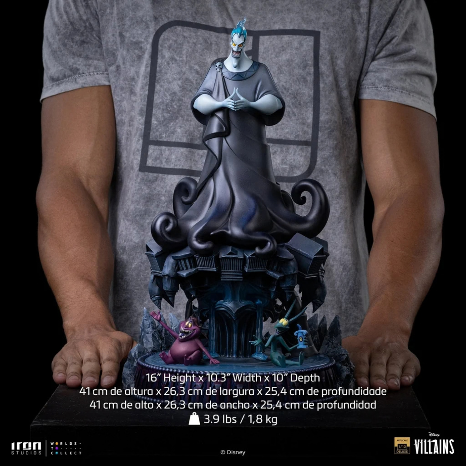 Disney Villains: Hades DSNEY140026-10 - Deluxe Art Scale 1/10