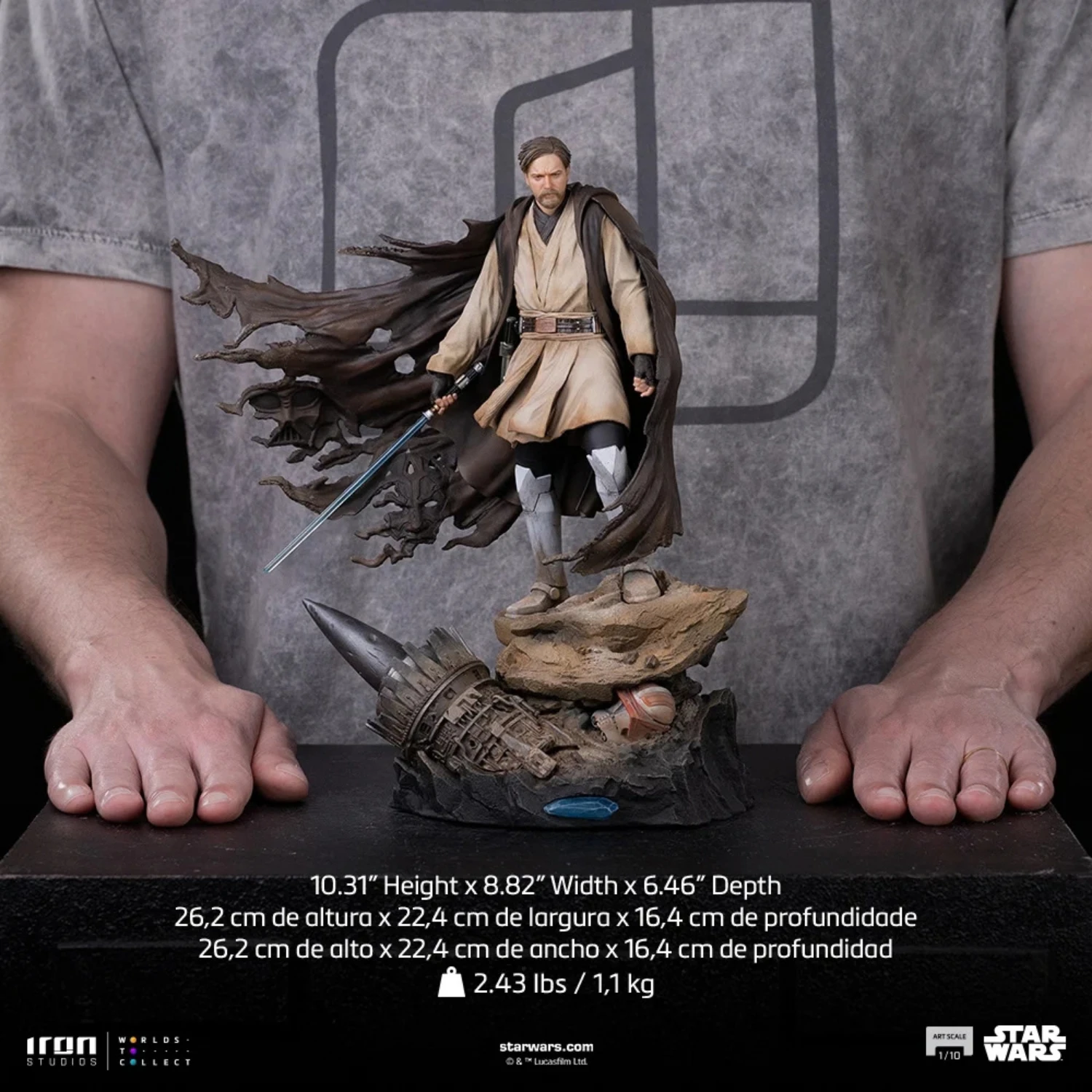 Star Wars: Obi-Wan (Signatures) LUCSWR133825-10 - Art Scale 1/10
