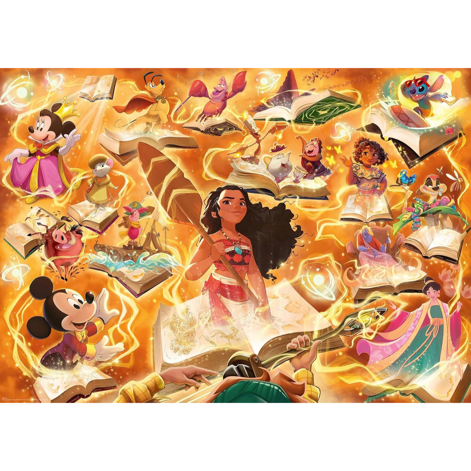 Disney Lorcana TCG: Glimmers of the Realm - Amber - Puzzle