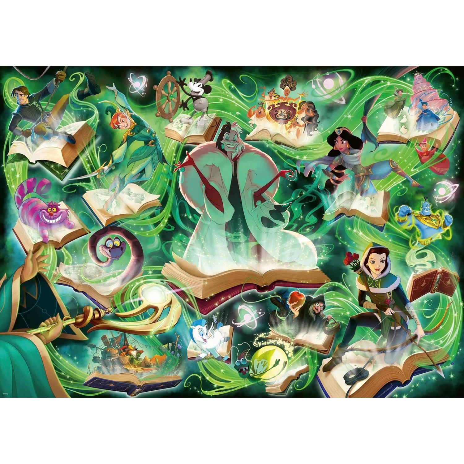 Disney Lorcana TCG: Glimmers of the Realm - Emerald - Puzzle