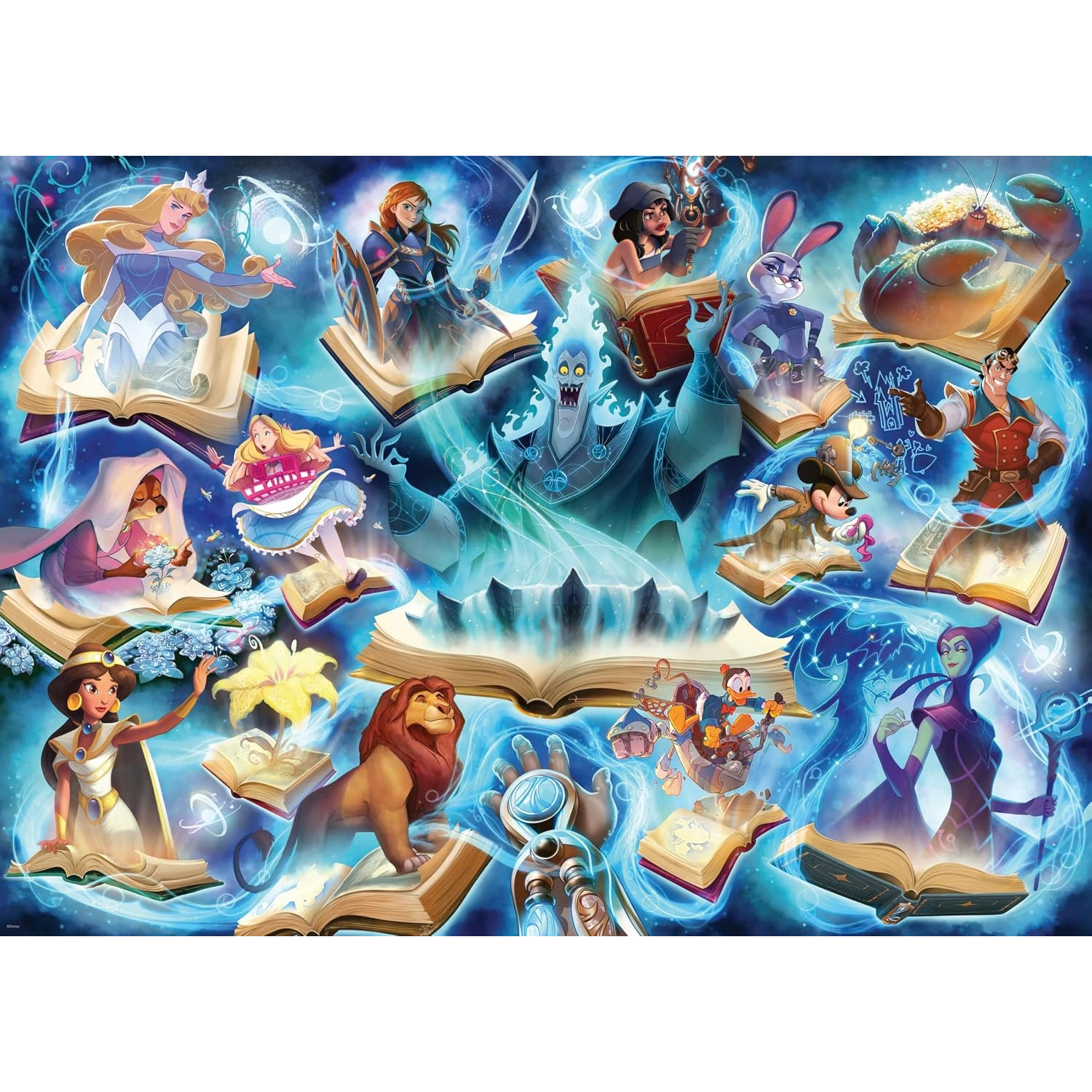Disney Lorcana TCG: Glimmers of the Realm - Sapphire - Puzzle