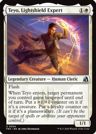 Teyo, Lightshield Expert (FRA-204) - Reality Fracture Foil - Game