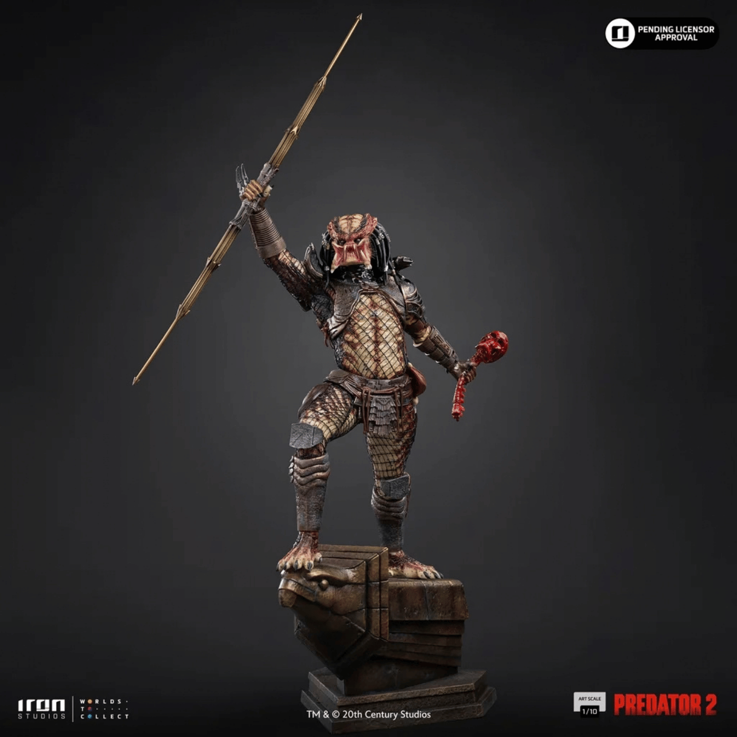 Predator 2: Predator City Hunter FOXPR146326-10 - Art Scale 1/10