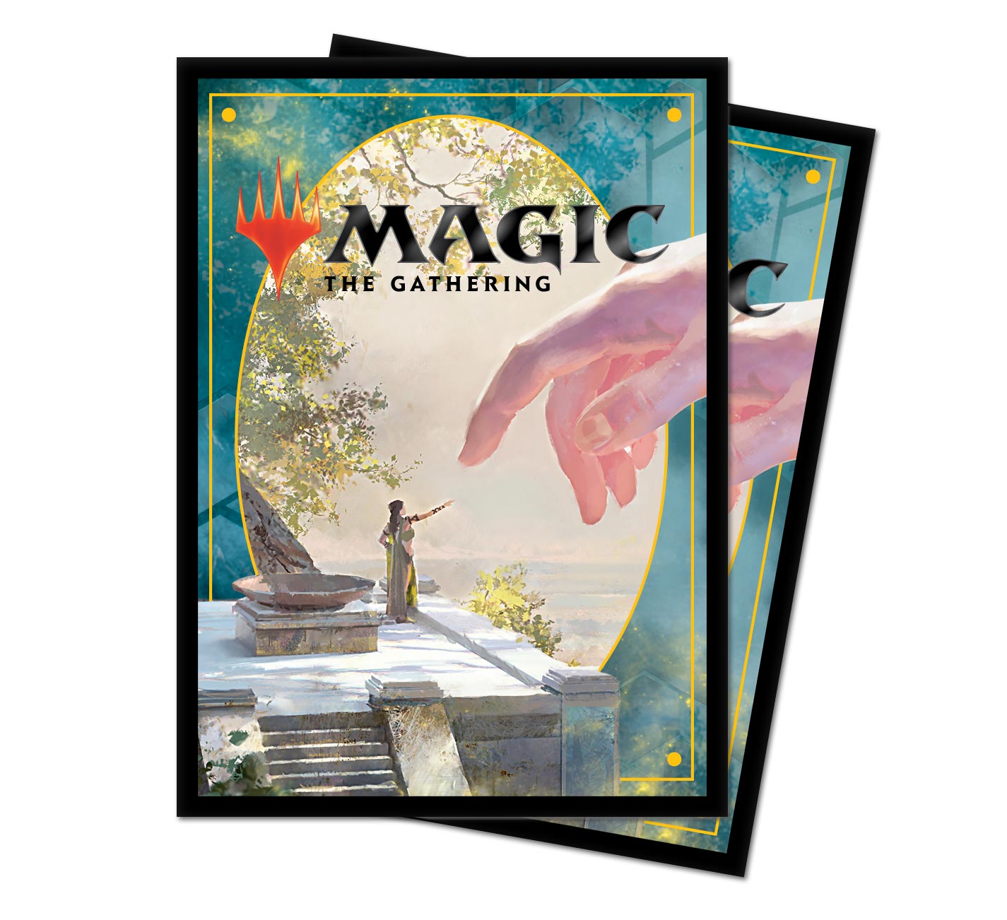 ultra pro magic card back sleeves Classic Card Back Standard Deck Protector Sleeves (100ct) for Magic: The  Gathering