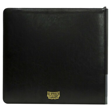 card codex zipster binder xl Dragon Shield | Includes 24 Sideloading 24-Pocket Pages, Robust D-lock Rings, Trading Album for Pokemon, MTG, YuGiOh, TCG, OCG & Sports Cards | Zipster XL glare 24 Dragon Shield Binder: Card Codex