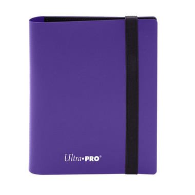 Ultra Pro Binder: 2-Pocket Eclipse - Royal Purple - Game Nerdz