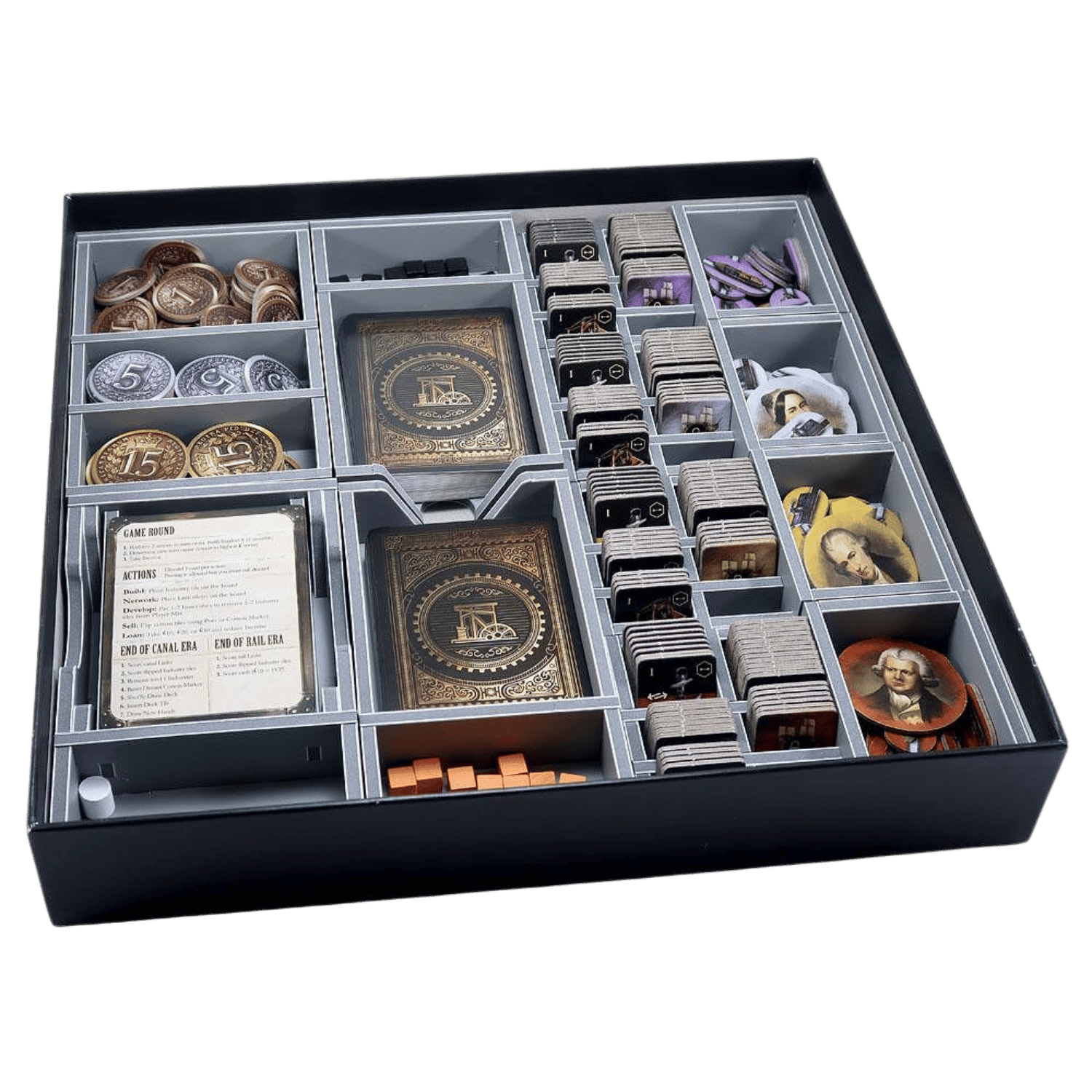 Box Insert: Brass Lancashire / Birmingham - Game Nerdz