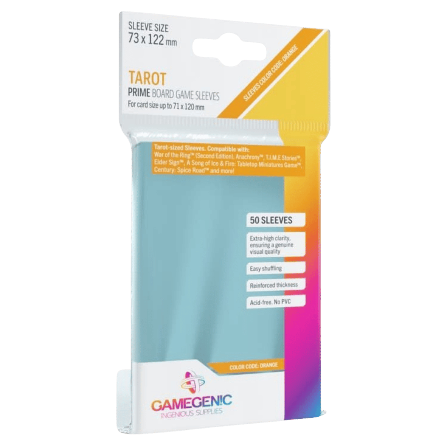 ffg tarot card sleeves Sleeve Kings These sleeves are ideal for protecting cards sized 61x112mm in any game Matte Board Game Sleeves |