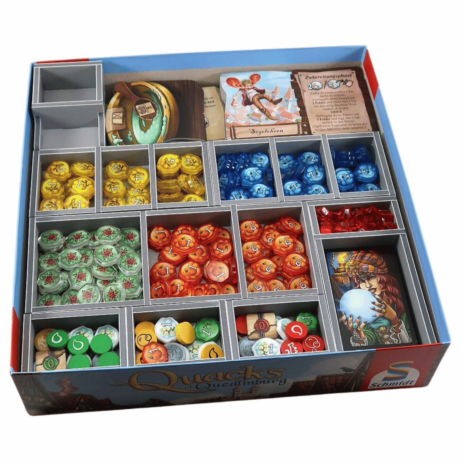 Box Insert: The Quacks of Quedlinburg and Expansions - Game Nerdz