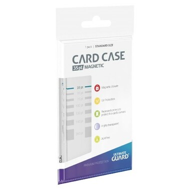 Ultimate Guard: Magnetic Card Case - Standard Size (35PT) - Game Nerdz