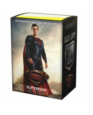 justice league card sleeves Dragon Shield Sleeve Art Matte Standard Size 100pcs - B Made with archival Dragon Shield Matte Art DC