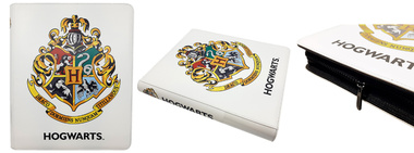 harry potter card binder Dragon Shield Zipster  Hogwarts Crest Zipster Binder  Trading Cards  Card Compatible with Pokemon, Yugioh, Magic The Gathering, MTG, TCG, OCG, and Hockey Cards pocket pages have a hassle  Harry Potter Trading Card