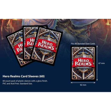 Hero Realms: Card Sleeves (60ct) - Game Nerdz