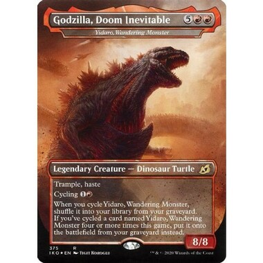 mtg ikoria cycling cards Monstrous Step [Ikoria: Lair of Behemoths]