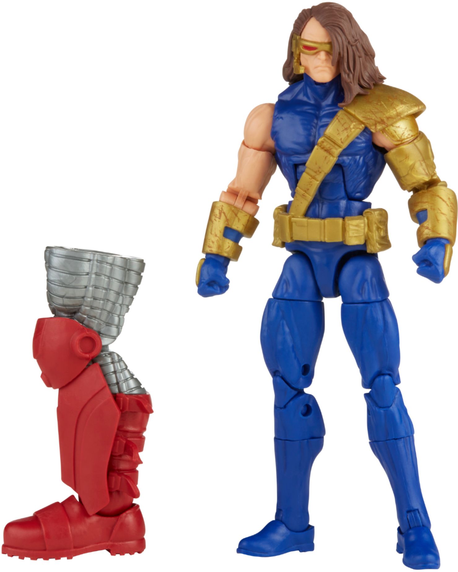 Marvel Legends Series: X-Men - The Age of Apocalypse - Cyclops Action  Figure (6in) - Game Nerdz, image size:1479x1848