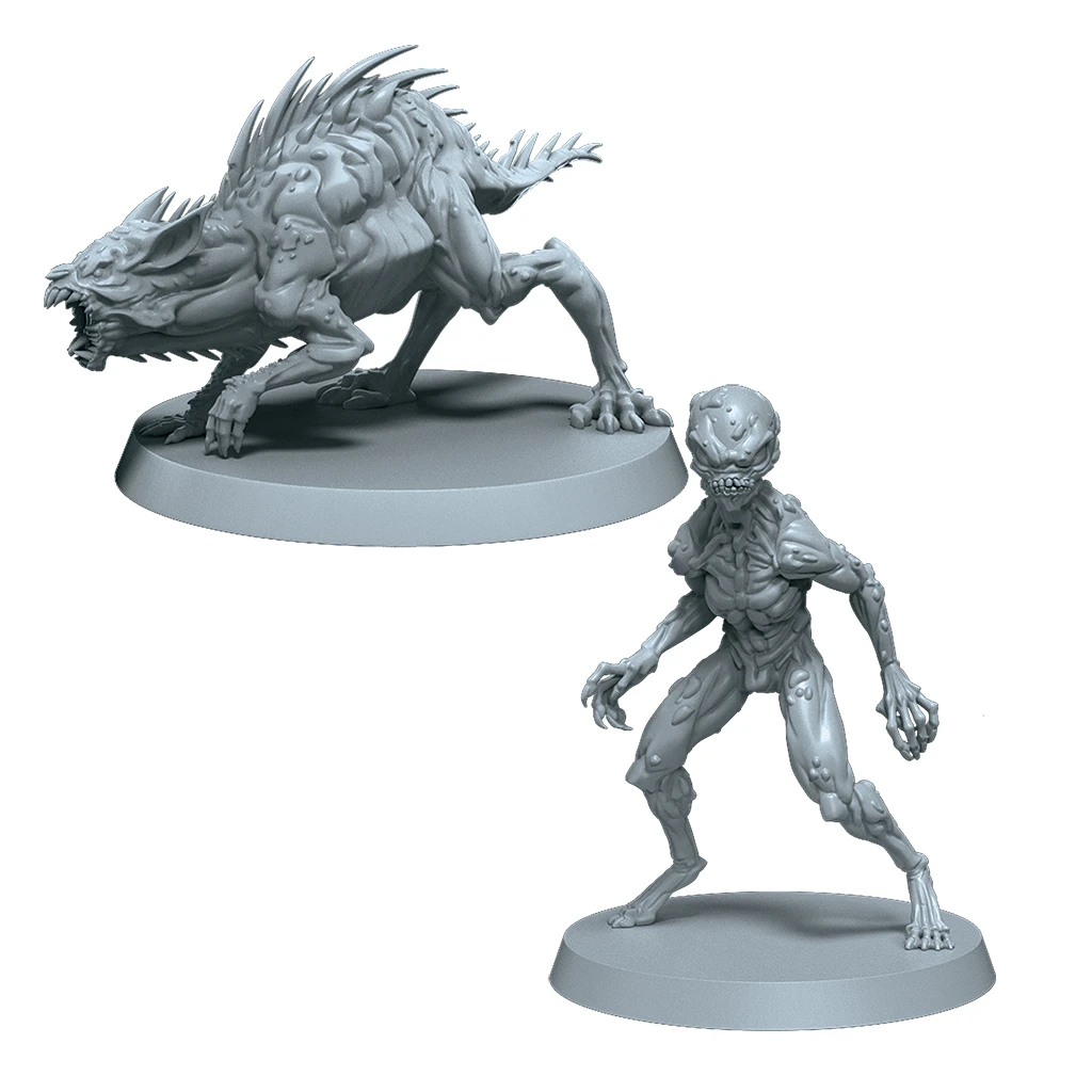 Figurines Abominations Halloween Pour Zombicide V2 - Lot Neuf - Jeu De Société
