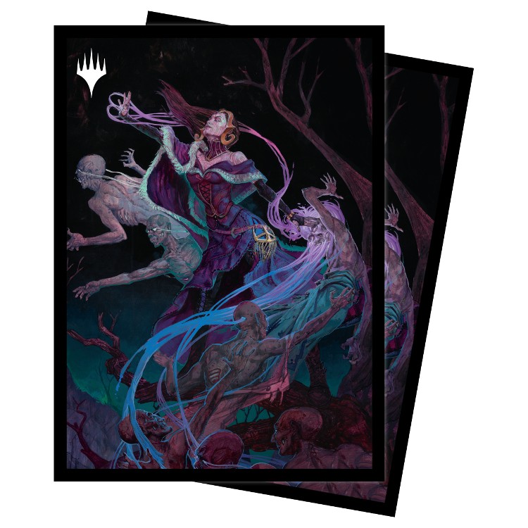 liliana card sleeves Dominaria United of the Veil Standard Deck Protector (100ct) for Magic: The Gathering Ultimate Masters: "Liliana of the