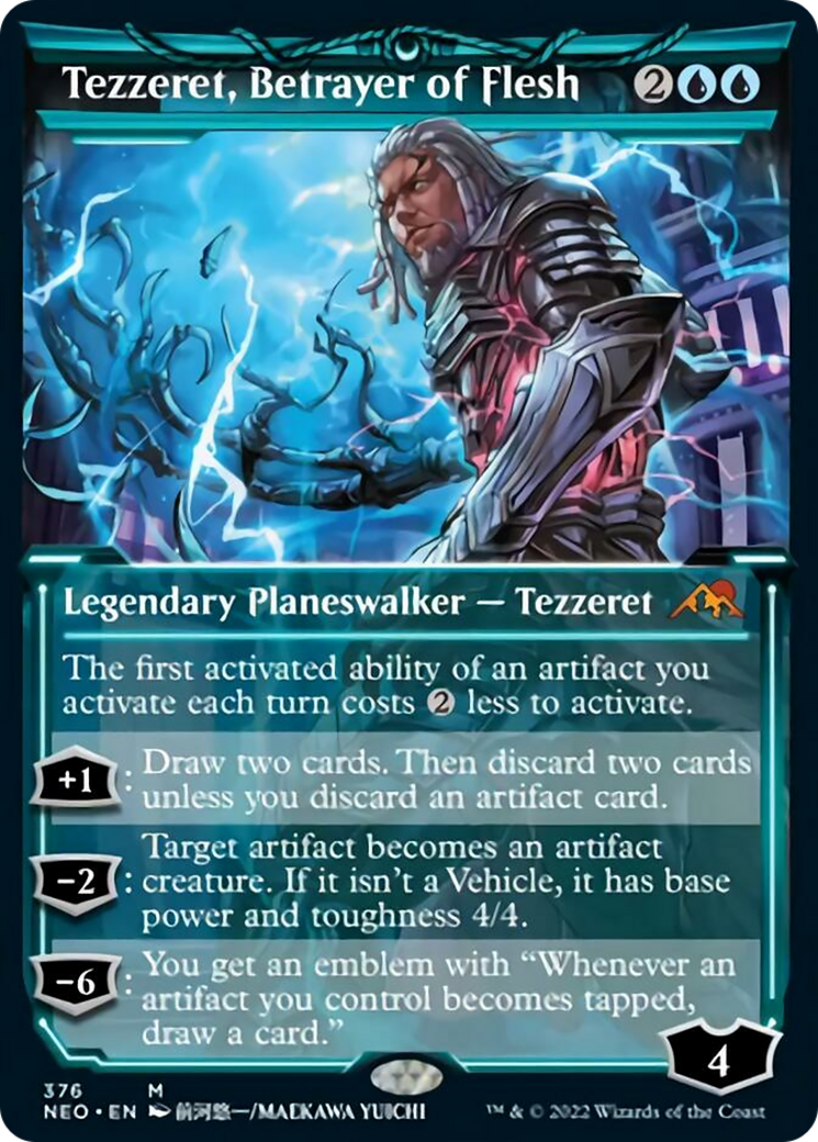 tezzeret mtg cards Magic: The Gathering - Tezzeret, Cruel Machinist - Foil - Planeswalker Deck Exclusive Exile the top ten cards of your library mtg tezzeret cards the Seeker
