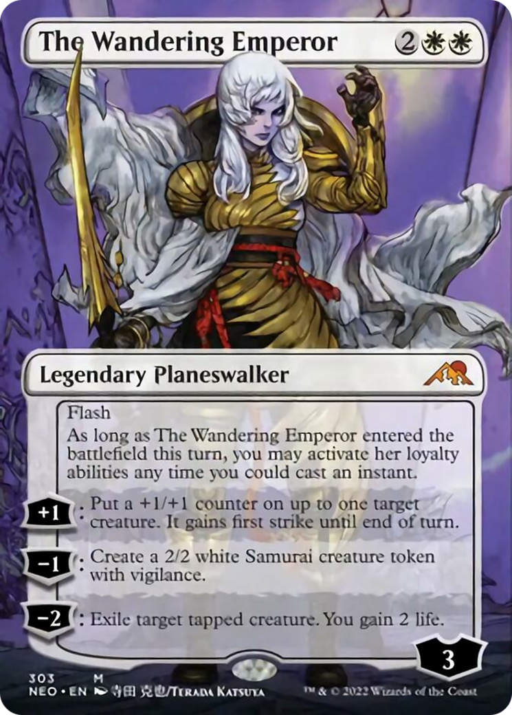 The Wandering Emperor (NEO-303) - Kamigawa: Neon Dynasty