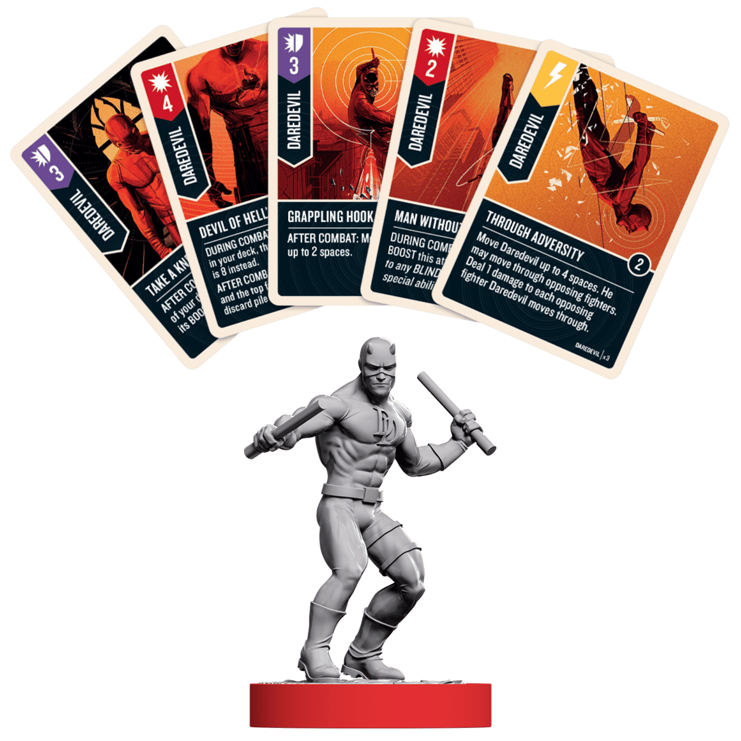 Gioco Da Tavolo Unmatched: Marvel - Hell's Kitchen (EN) &ndash; Espansione Standalone, Miniature, 2-4 Giocatori