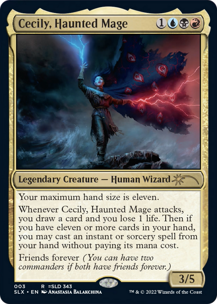 Cecily, Haunted Mage (SLX-003) - Universes Within - Game Nerdz