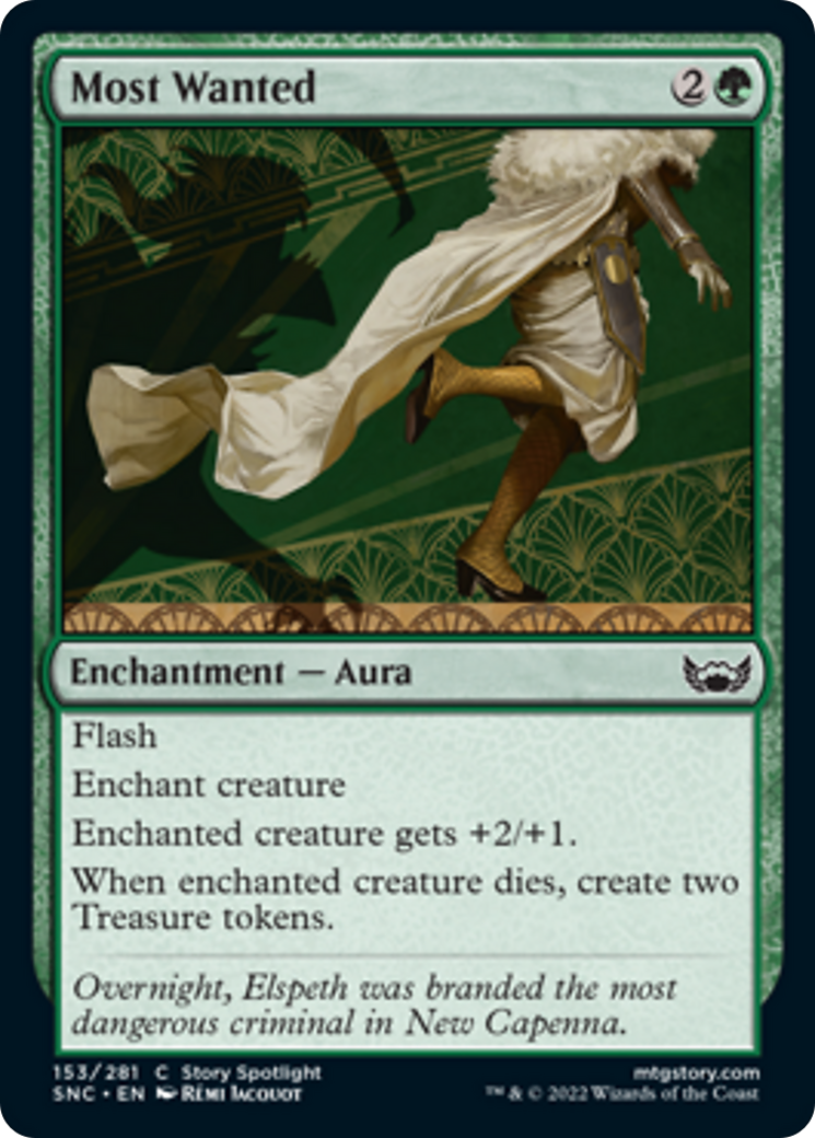 mtg best card advantage Treasure (014) // Wizard Double-Sided Token [Streets of New Capenna To main image 1