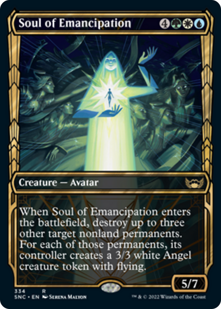 Soul of Emancipation (SNC-334) - Streets of New Capenna: (Showcase) - Game  Nerdz