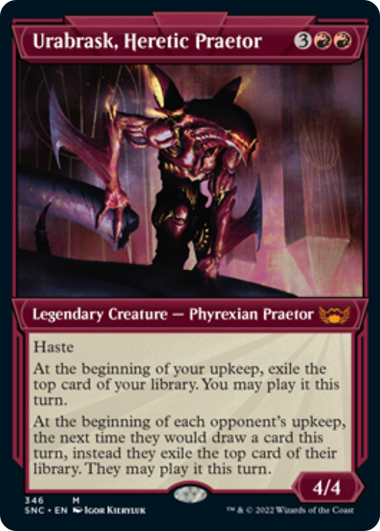Urabrask, Heretic Praetor (SNC-346) - Streets of New Capenna: (Showcase) -  Game Nerdz