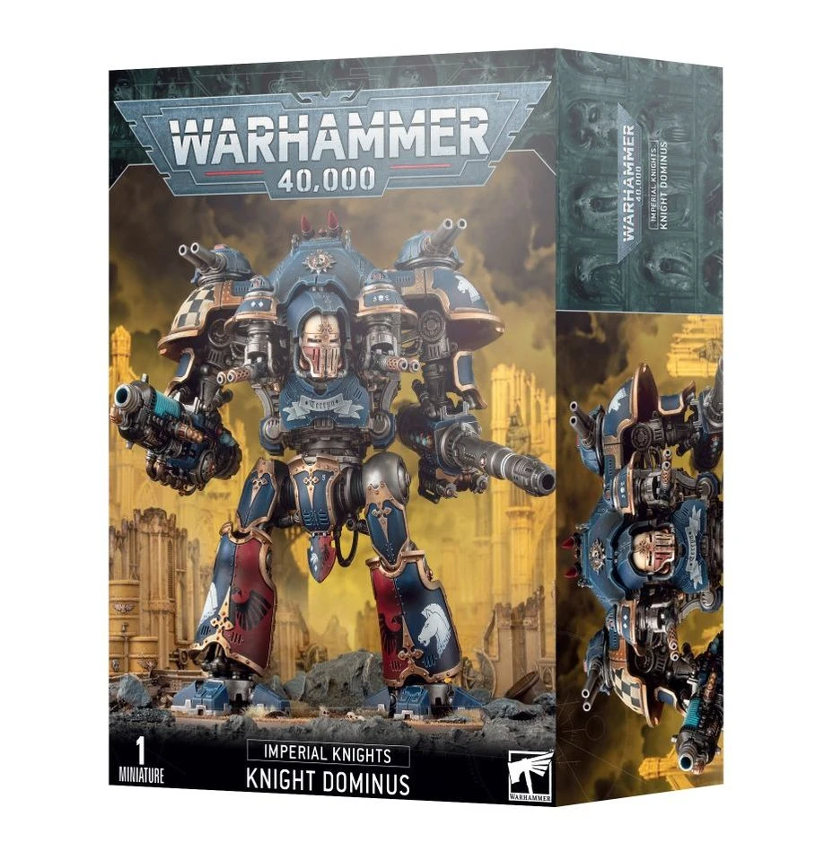 Games Workshop Warhammer 40K - Pannelli Armatura Cavaliere Dominus (Pezzi Sciolti)