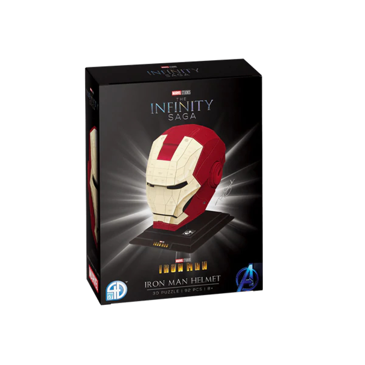 iron man helmet 3d puzzle 3D Puzzle: Marvel Studios The Infinity Saga/Iron Man - Iron Man Helmet -  Model Kit