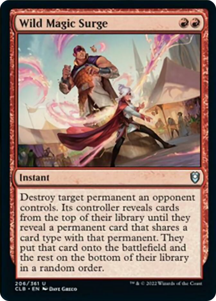 wild card mtg Magic: The Gathering Wilds of Eldraine Commander Deck Activate only if youve cast three or more spells this turn Stella Lee, Wild Card MTG