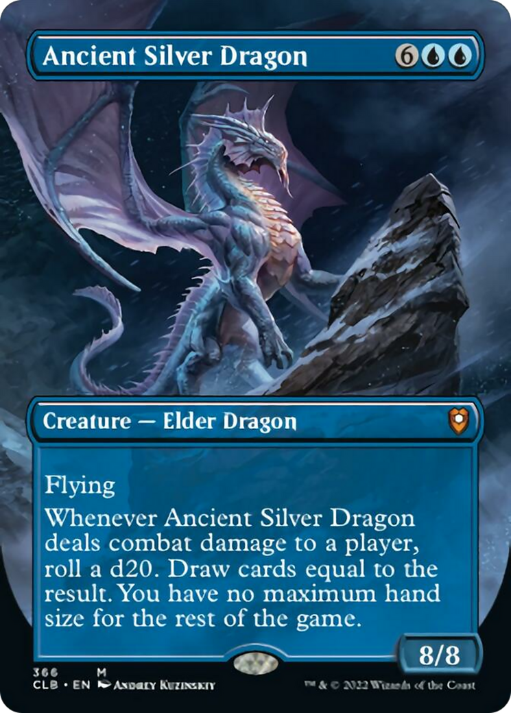 Ancient Silver Dragon (CLB-366) - Commander Legends: Battle for