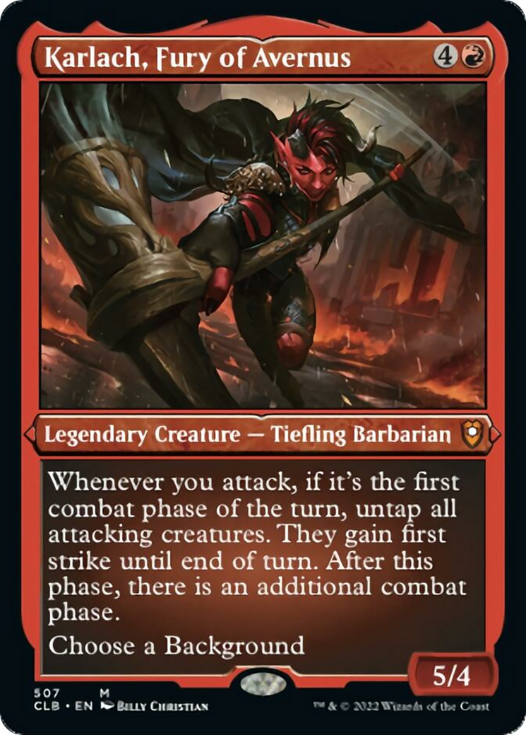 karlach mtg cards Karlach, Fury of Avernus