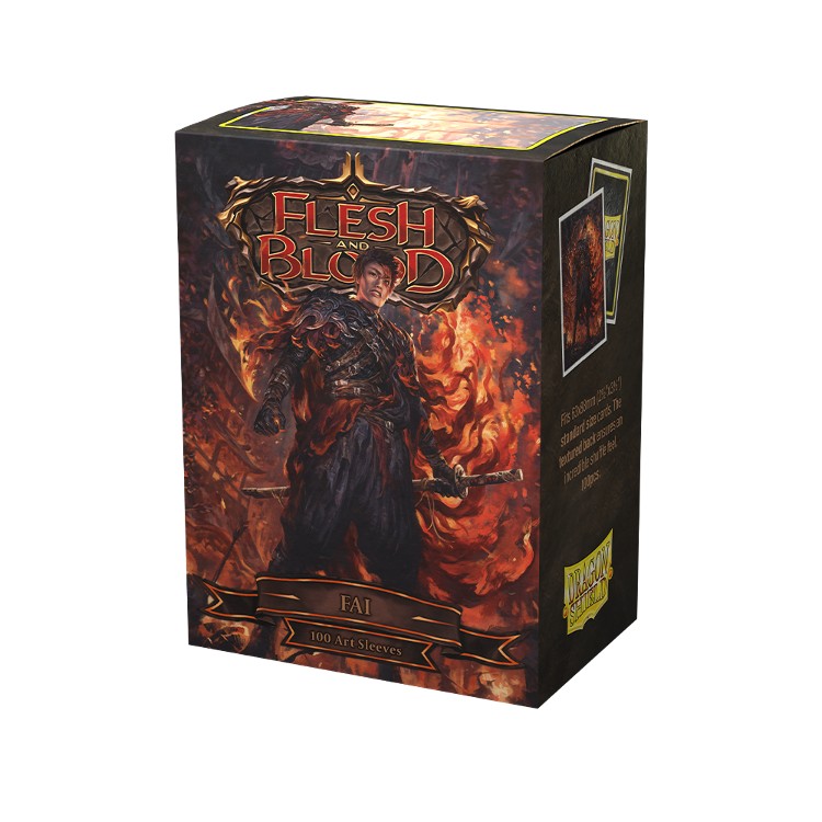 Dragon Shield Matte Art Sleeves - Flesh and Blood - Fai