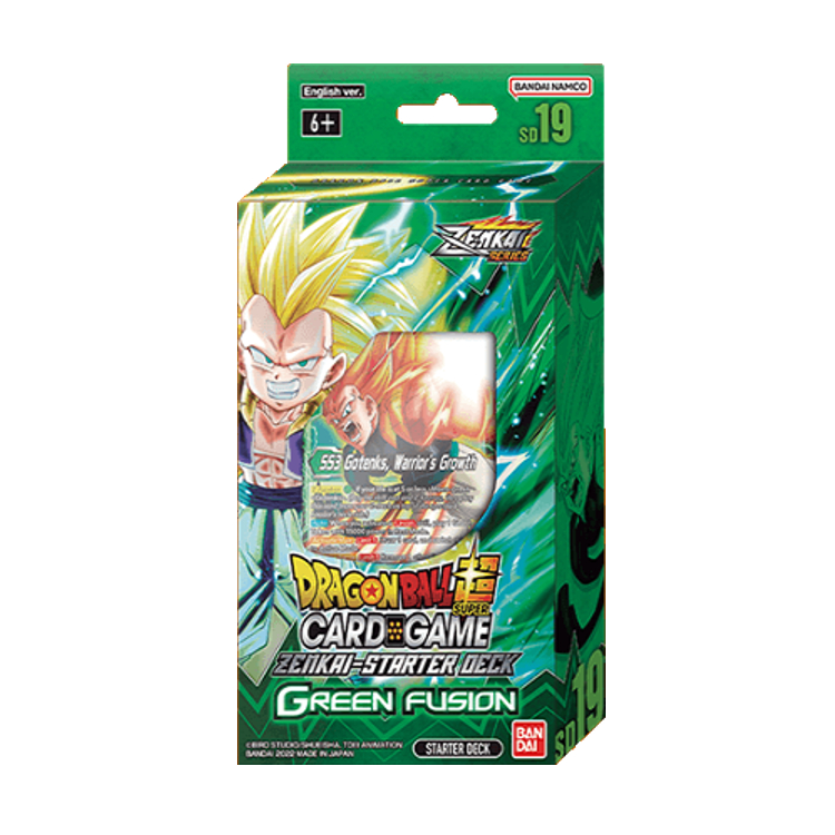 Dragon Ball Super: Zenkai Series - Green Fusion - Starter Deck 19