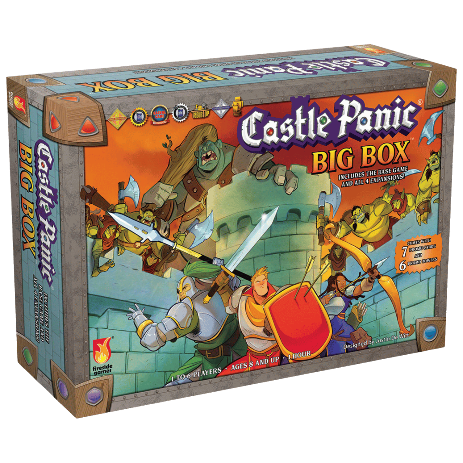 Castle Panic: Big Box 2nd Edition - Game Nerdz Castle Panic: Big Box 2nd Edition - Game Nerdz