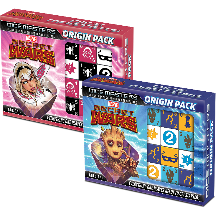 Marvel Dice Masters: Secret Wars Origin Pack (Set of 2) - Game Nerdz